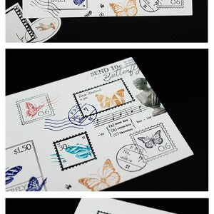 Butterfly, Postage Rubber Stamps