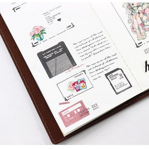 Computer Memory Card,Music Record Rubber Stamps Set
