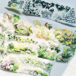 Fairyland Wild Field Washi/PET Tape