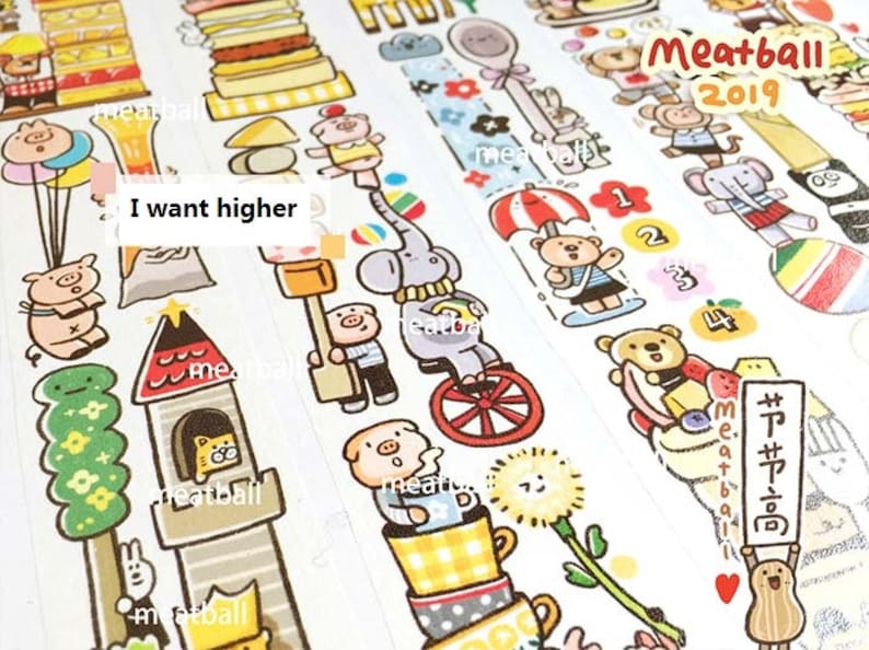 Be Higher, Food and Drink Washi Tape