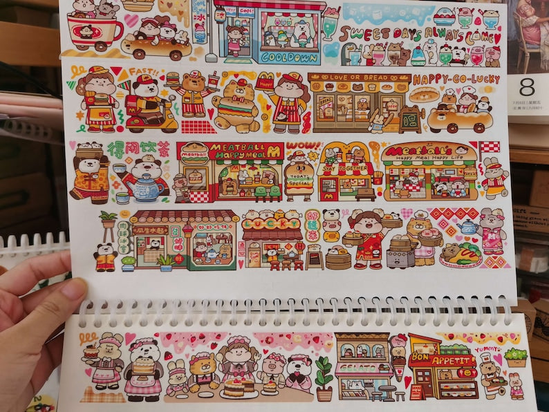 Shopping Street-1 Washi Tape