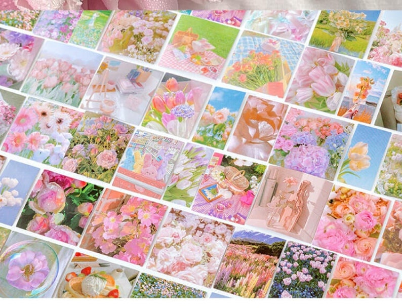 Spring Flower Stickers Pack