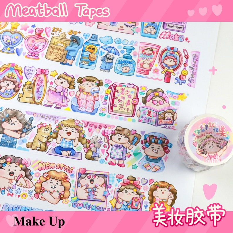 Make Up Time Washi Tape