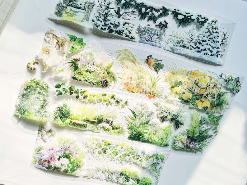 Fairyland Wild Field Washi/PET Tape