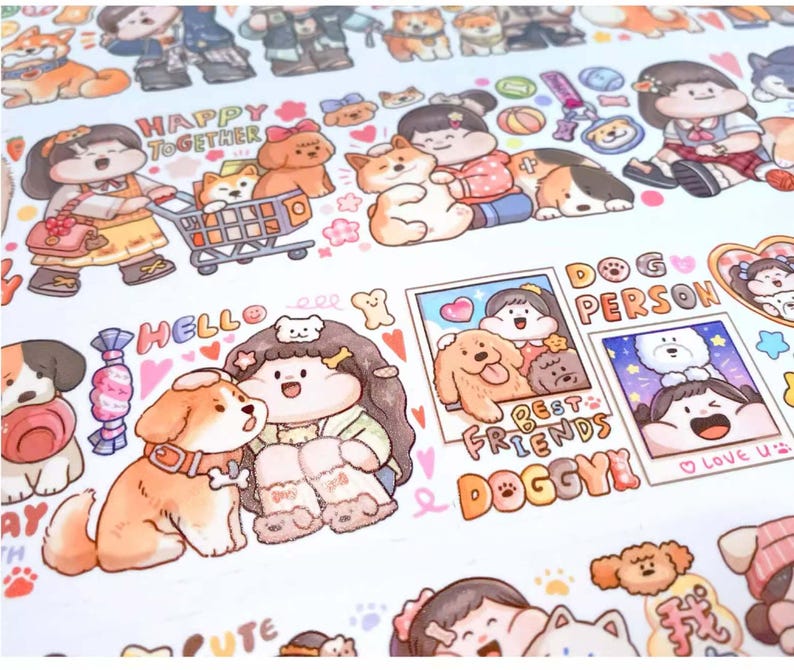 Dog and Me Washi Tape