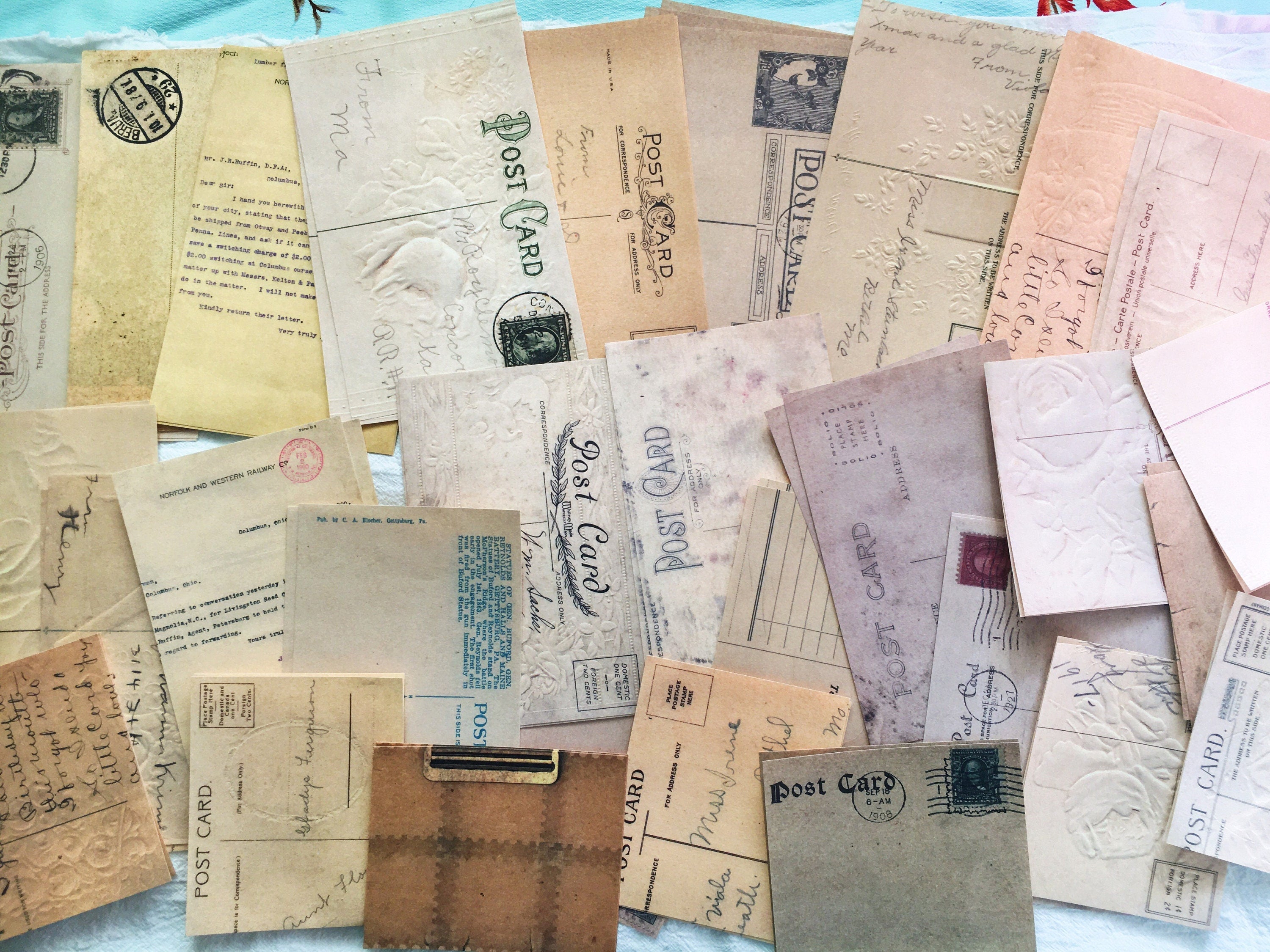 60pcs Letter Word Junk Jounal Kit, Decoupage Paper, Junk Journal Handmade, Scrapbook, AL096