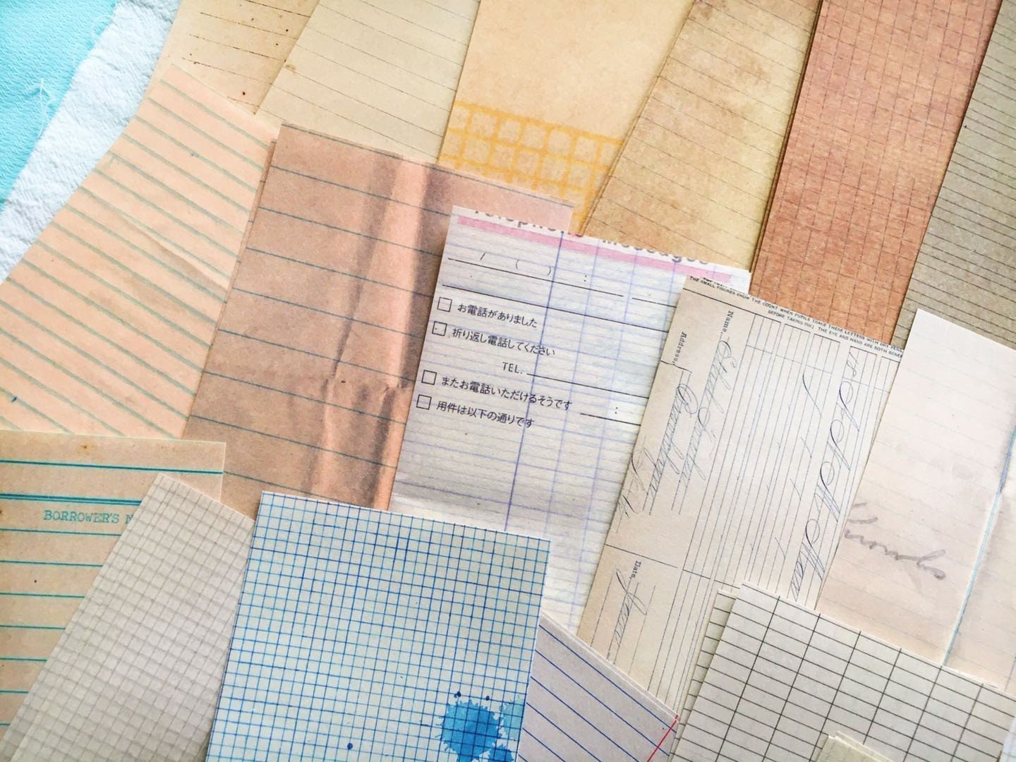 60pcs Sheets Junk Jounal Kit, Decoupage Paper, Junk Journal Handmade, Scrapbook, AL141