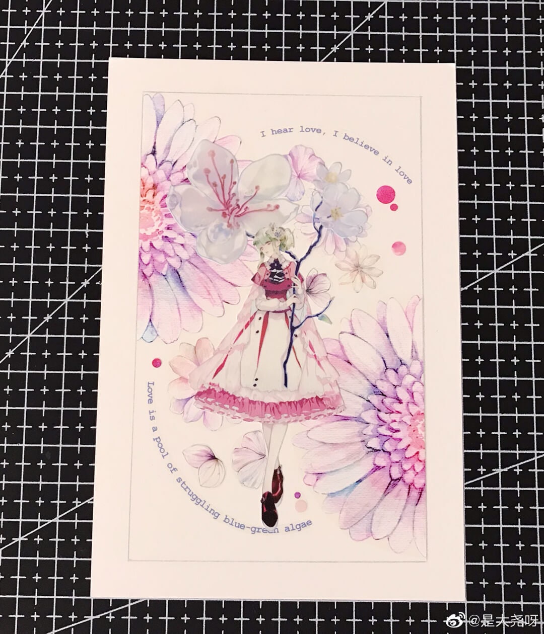 Blooming Flowers Washi/PET Tape