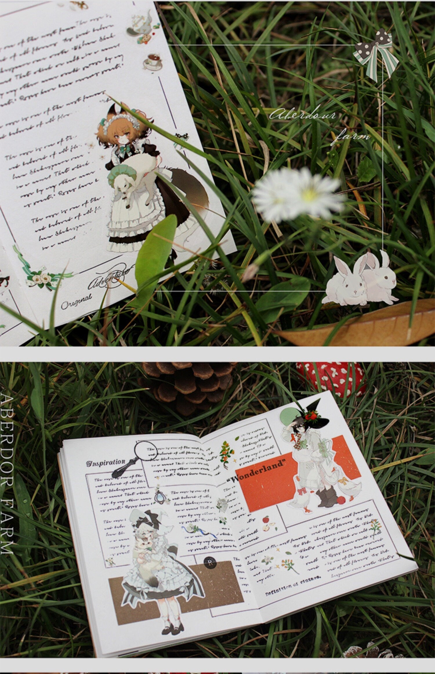 Farm Girl PET Tape, Washi/Clear Tape, Junk Journal, Bullet Journal, Scrapbook, Mood-234
