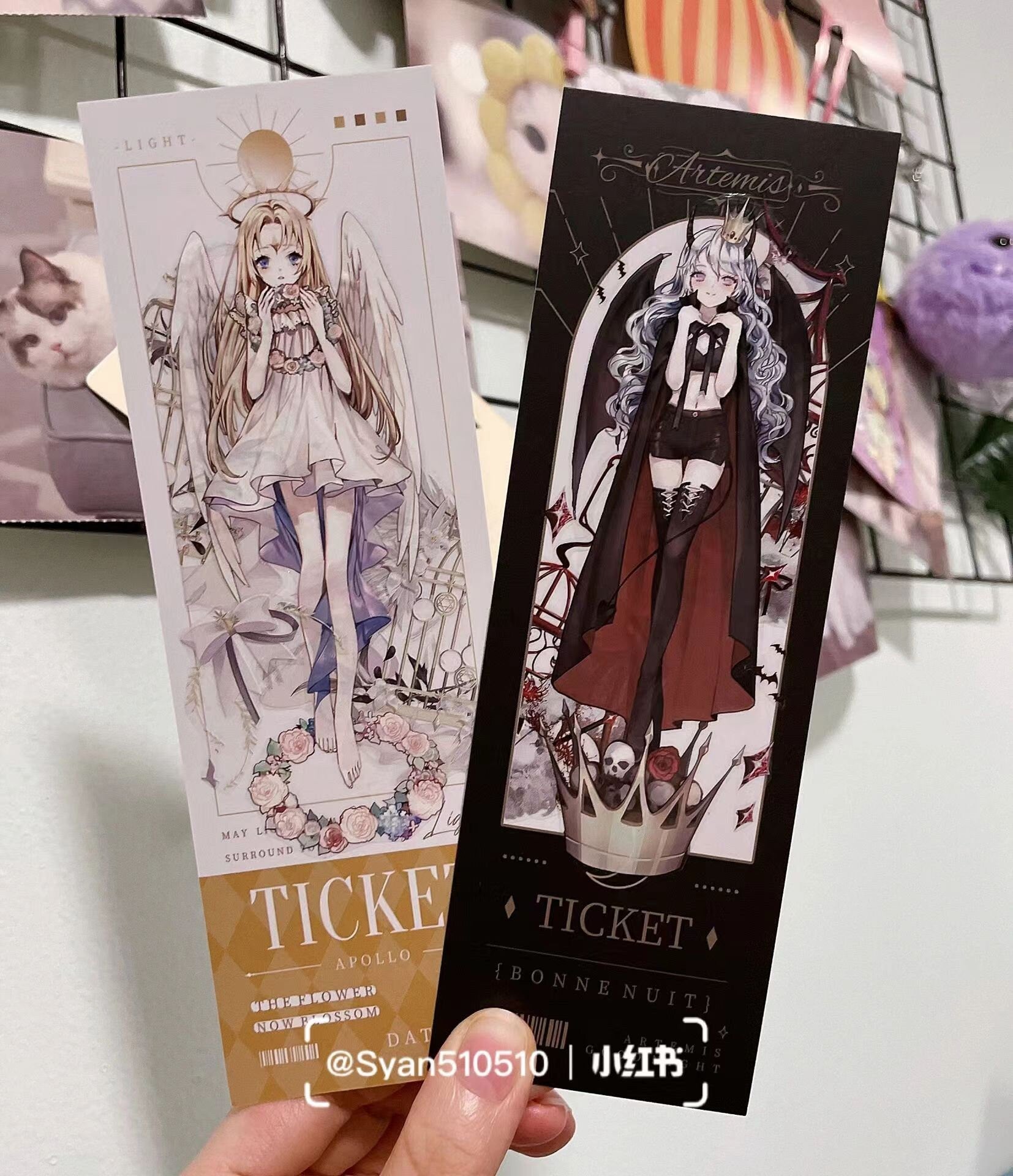 Angel and Devil Girl PET Tape