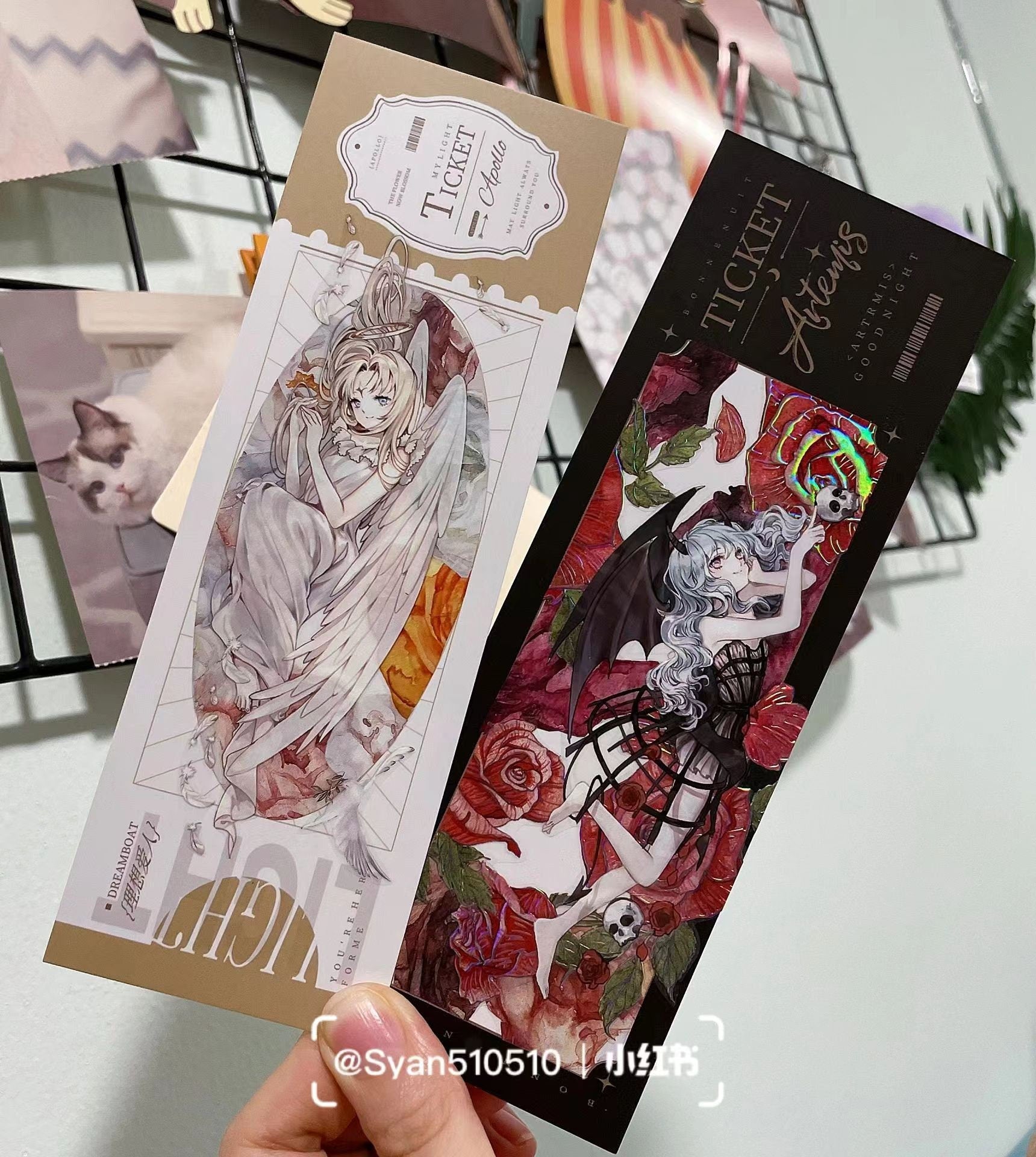 Angel and Devil Girl PET Tape