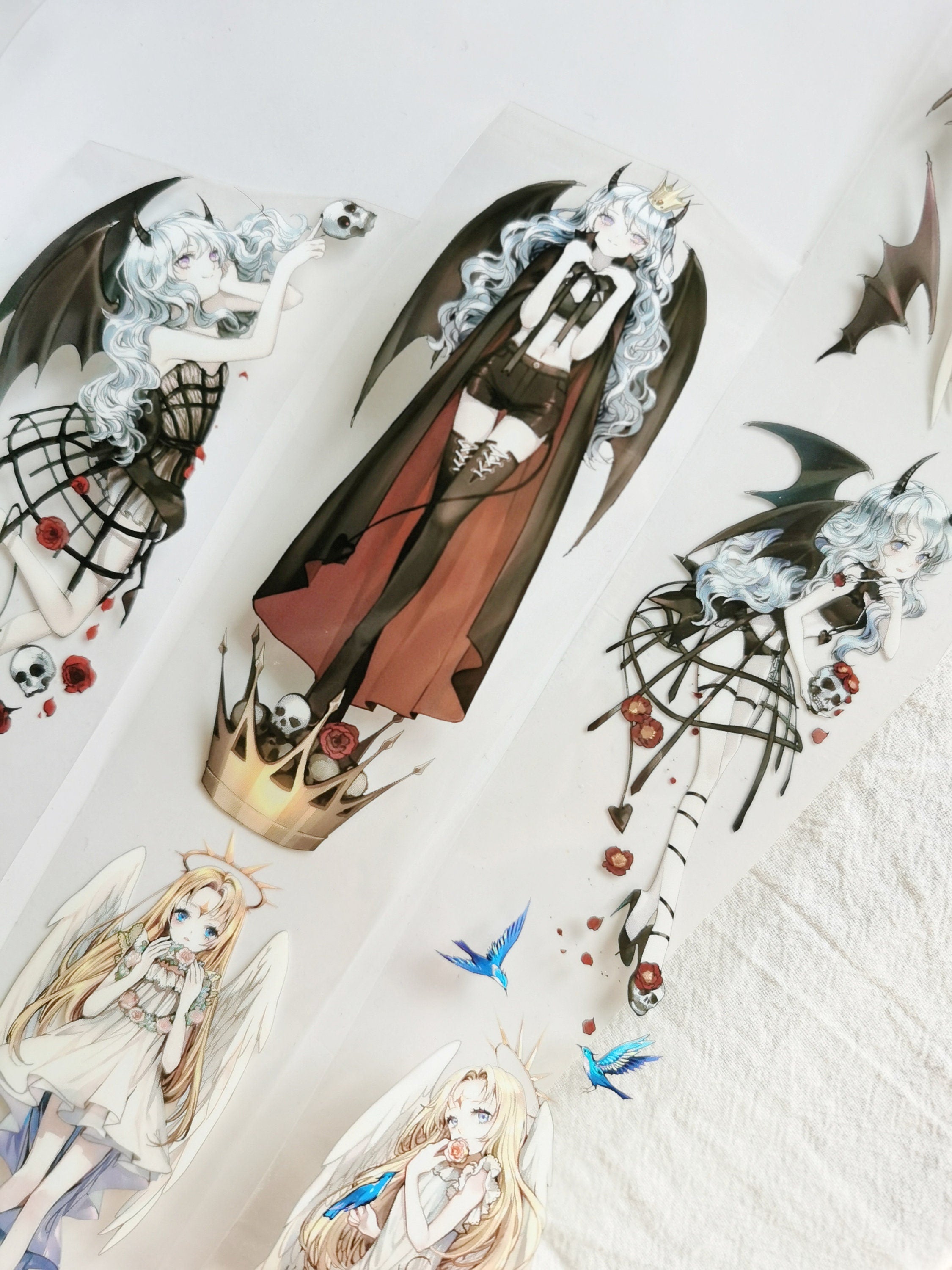 Angel and Devil Girl PET Tape