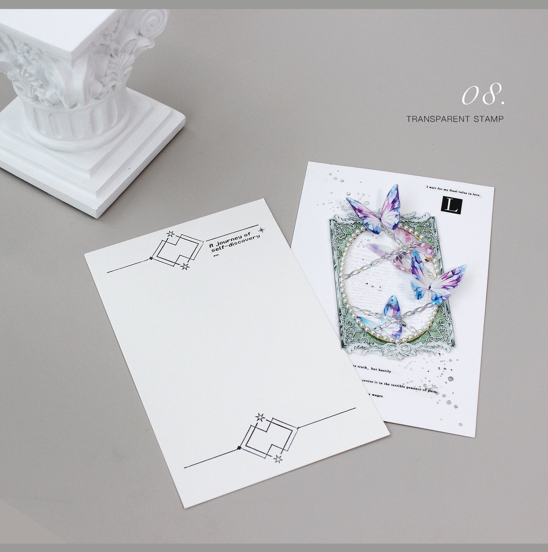 Background,Star Frame Stamp, Mood-275