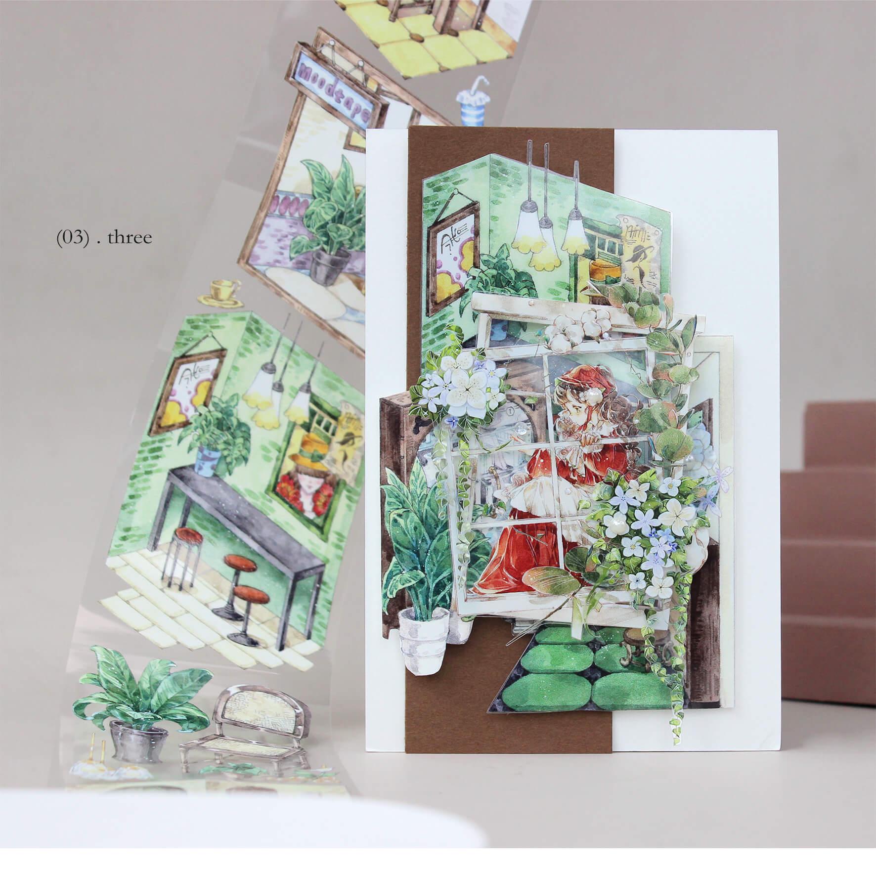 Memories Cottage Washi/PET Tape