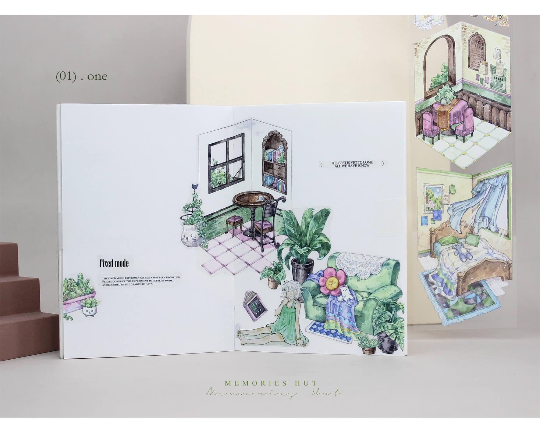Memories Cottage Washi/PET Tape