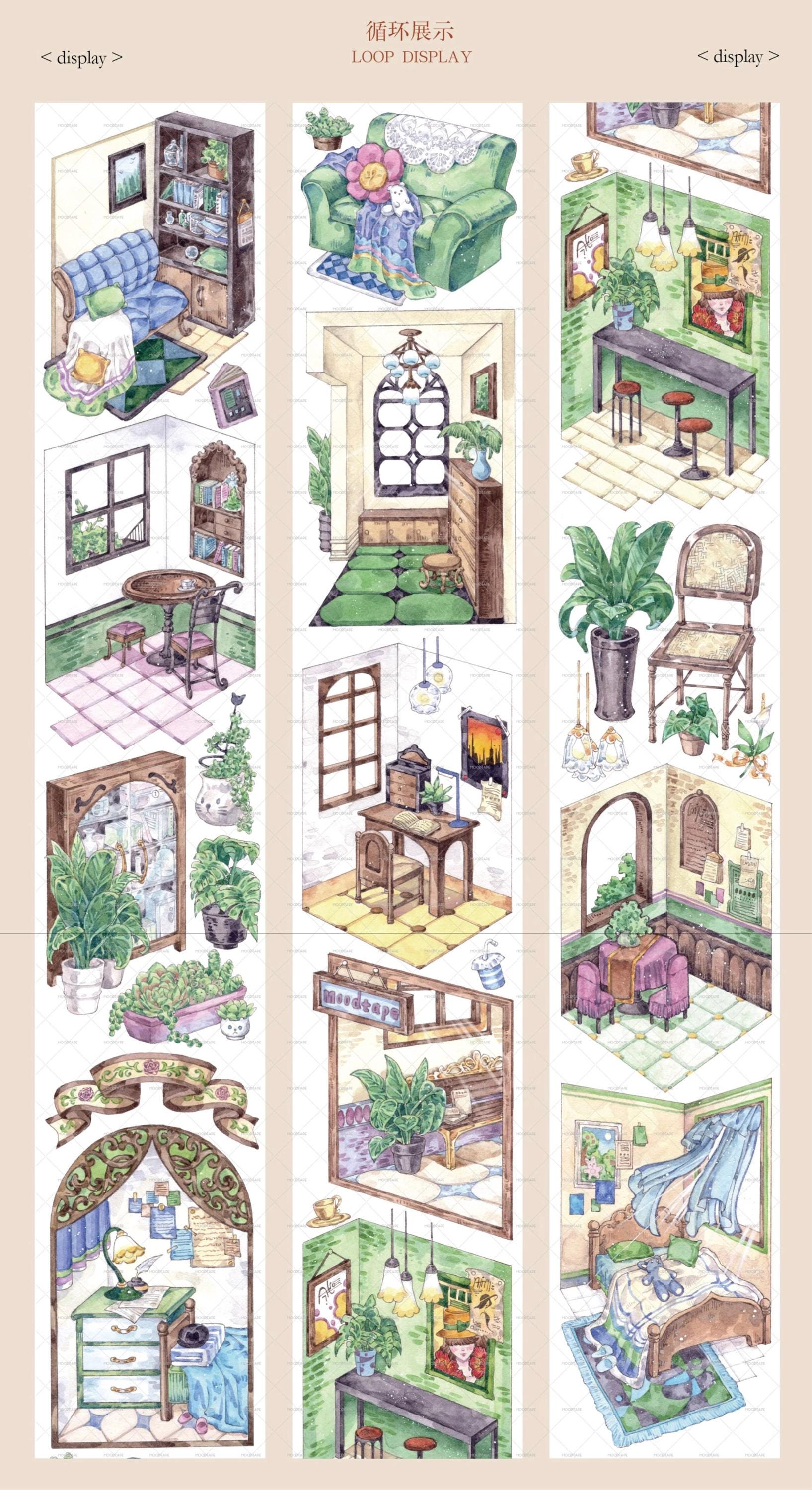 Memories Cottage Washi/PET Tape