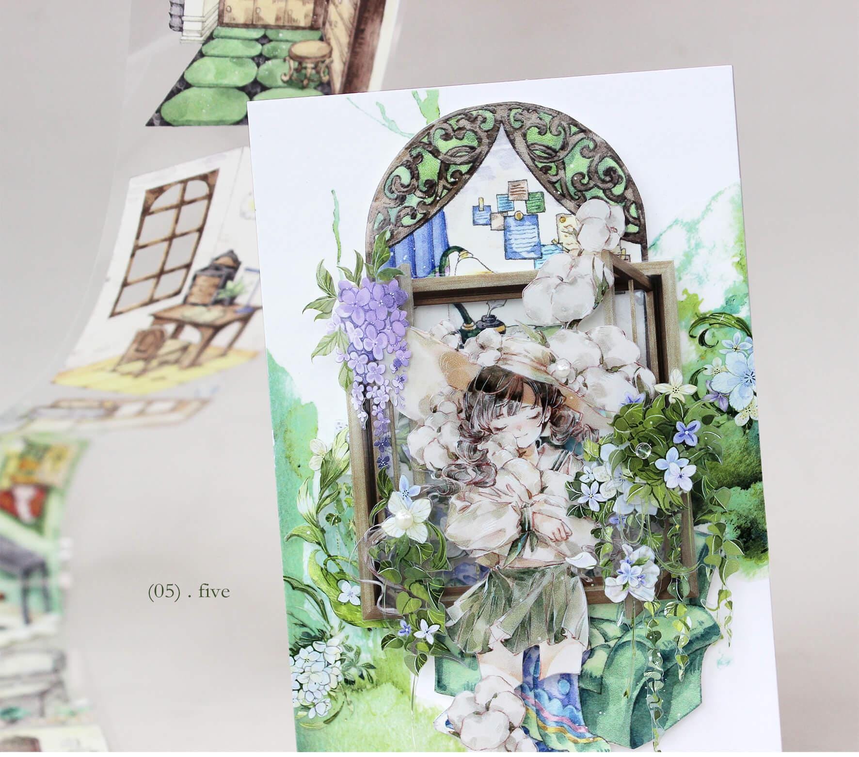 Memories Cottage Washi/PET Tape