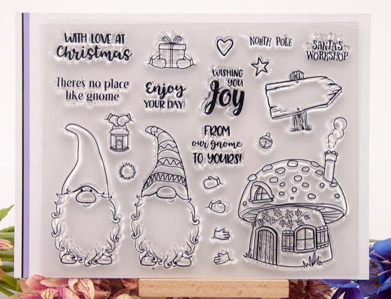 Santa Claus, Christmas Clear Stamps