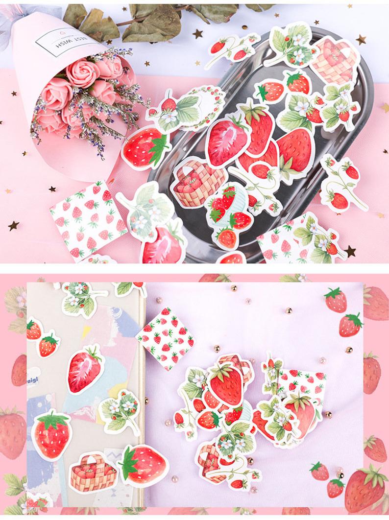 Sweet Strawberry Cute Sticker