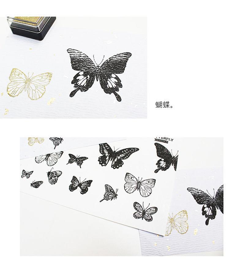 Various Butterfly Clear Stamps