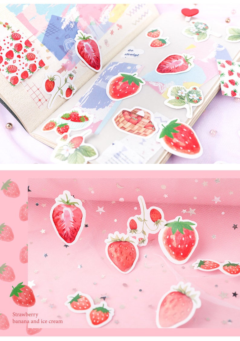 Sweet Strawberry Cute Sticker