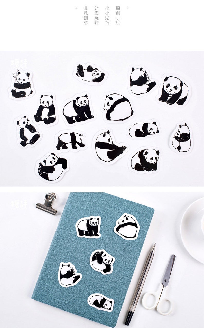 Panda Cute Cheap Stickers