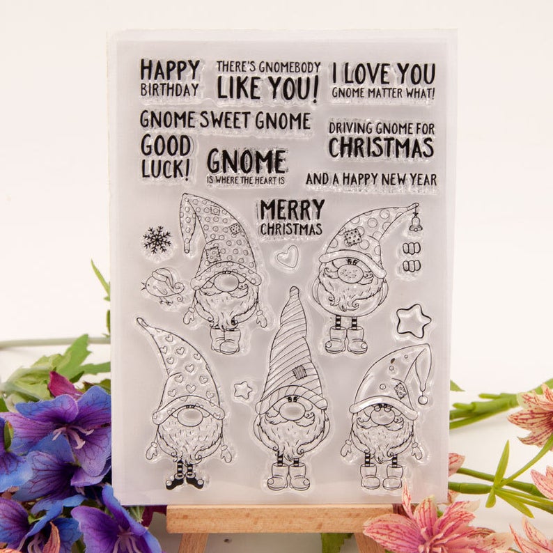 Santa Claus Christmas Clear Stamp