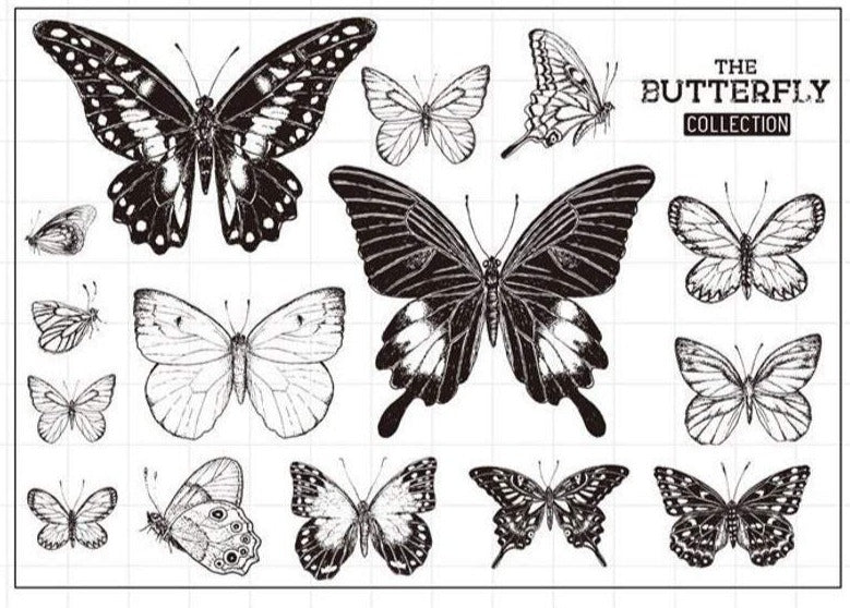 Various Butterfly Clear Stamps