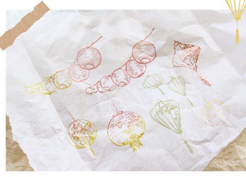 Lantern Light Clear Stamp