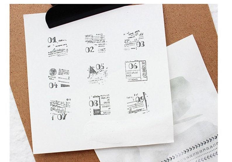 Book Daily Calendar Stamps