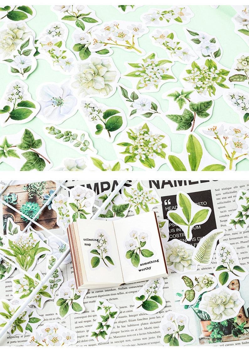 Gardenia Flowers Cute Stickers