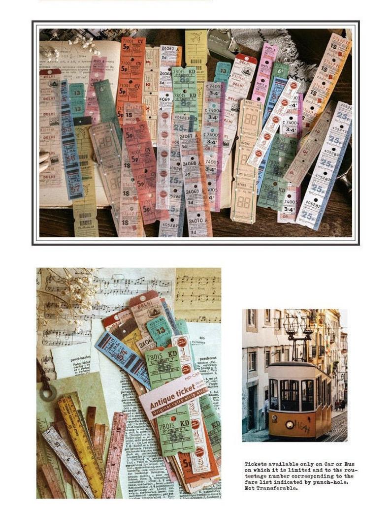 Ticket Labels Stickers Pack