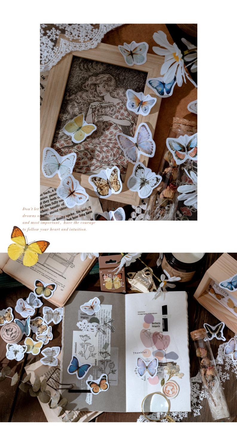 Butterfly Box Stickers