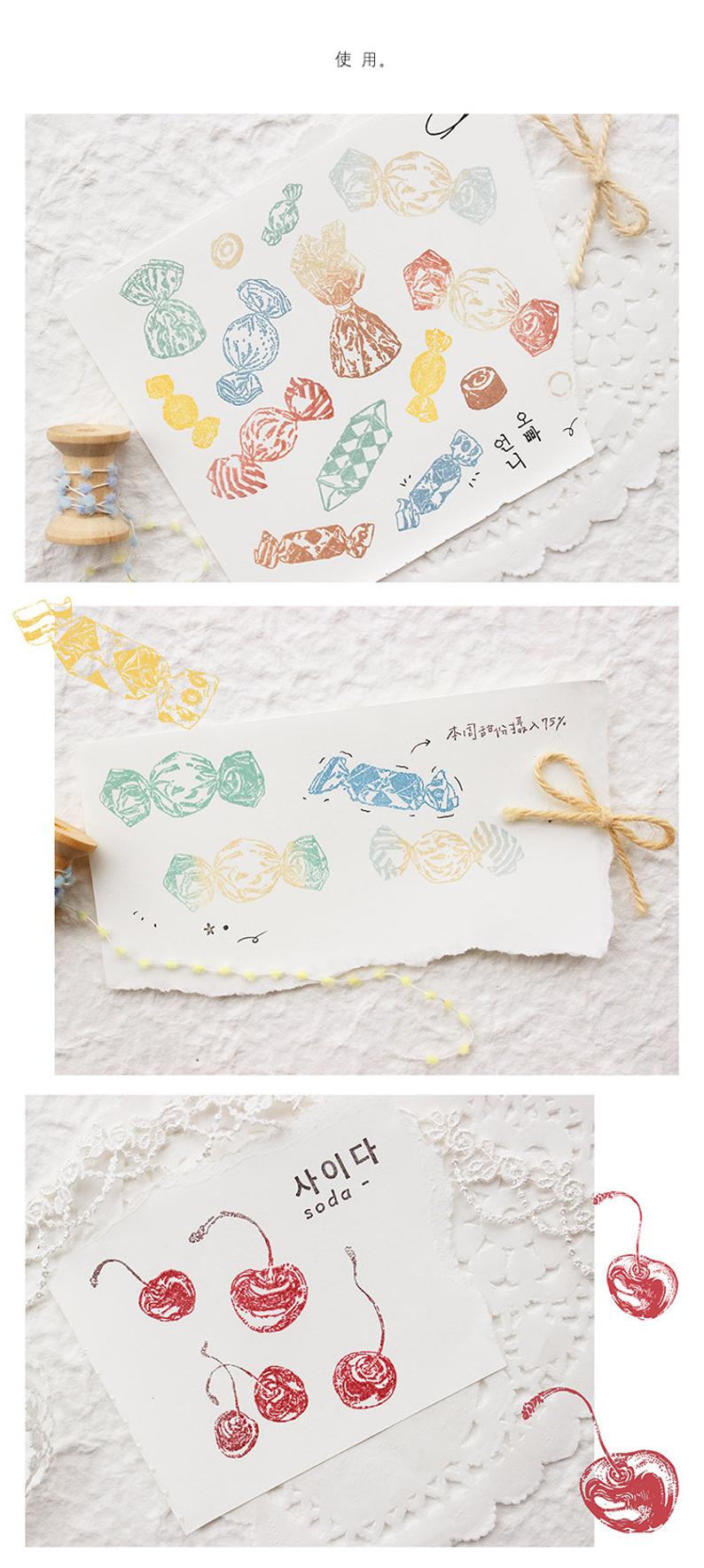 Sweet Candy Clear Stamps