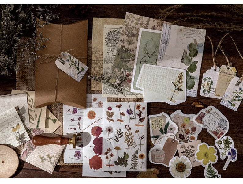 Dry Flowers Ephemera Pack, AL604