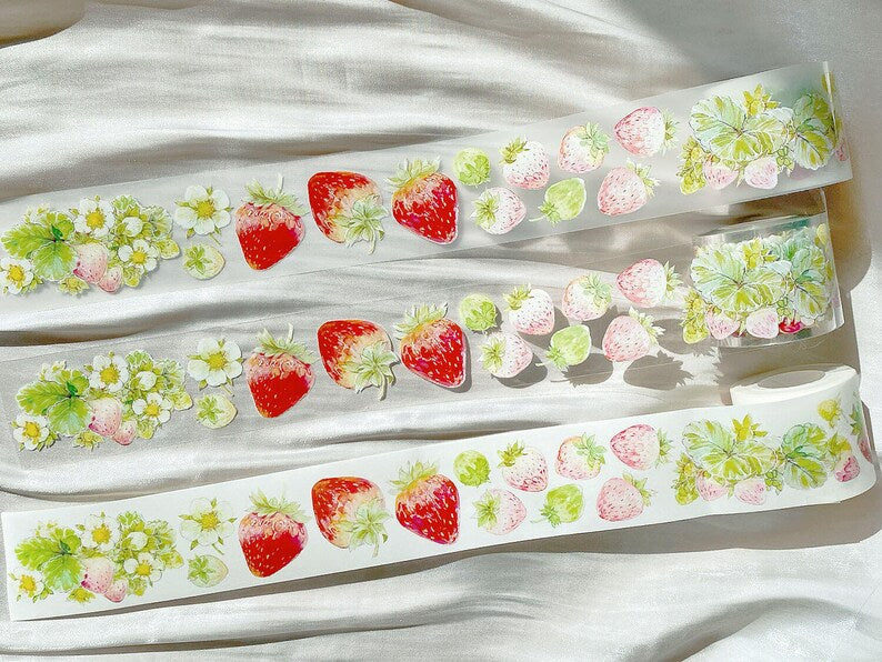 Stawberry Washi/PET Tape,JYS-05